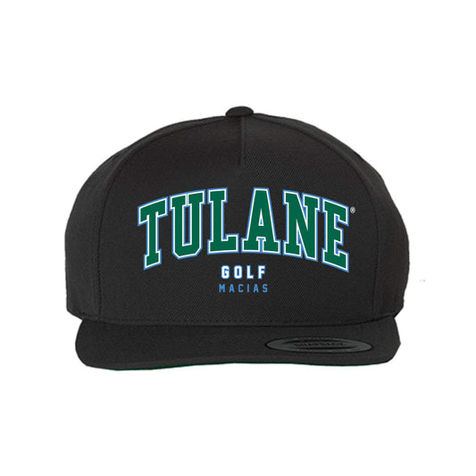 Tulane - NCAA Women's Golf : Sophia Macias - Snapback Hat-0