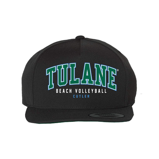 Tulane - NCAA Beach Volleyball : McKenzie Cutler - Snapback Hat-0