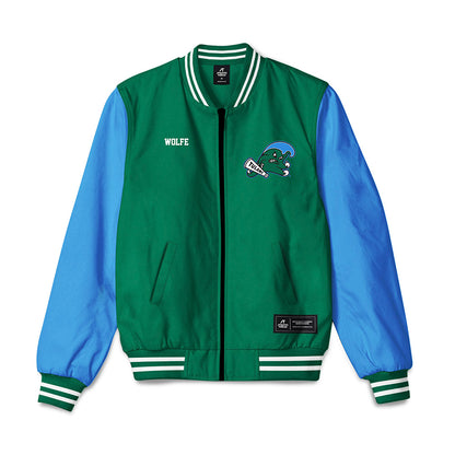 Tulane - NCAA Women's Track & Field : Presley Wolfe - Bomber Jacket-0