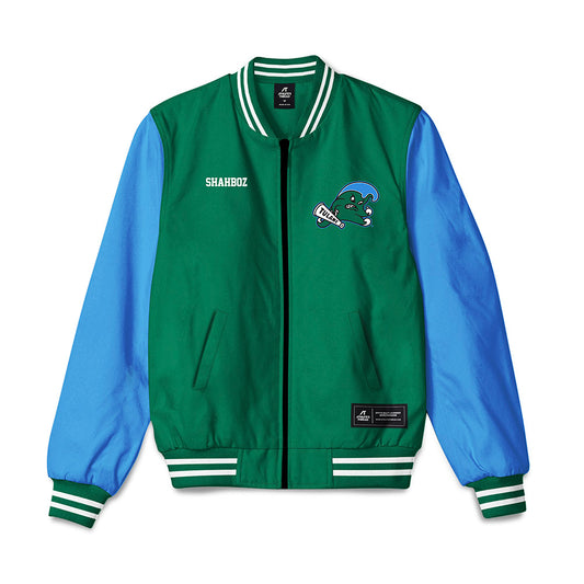 Tulane - NCAA Women's Swimming & Diving : Gwen Shahboz - Bomber Jacket-0