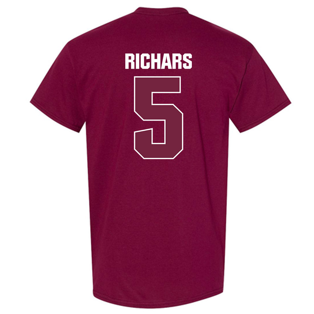 SIU Carbondale - NCAA Baseball : Grant Richars - Classic Shersey T-Shirt-1