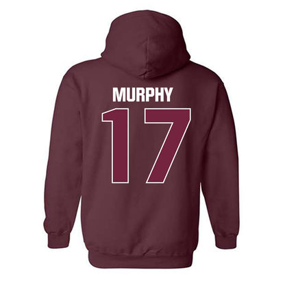 SIU Carbondale - NCAA Football : Tucker Murphy - Classic Shersey Hooded Sweatshirt-1