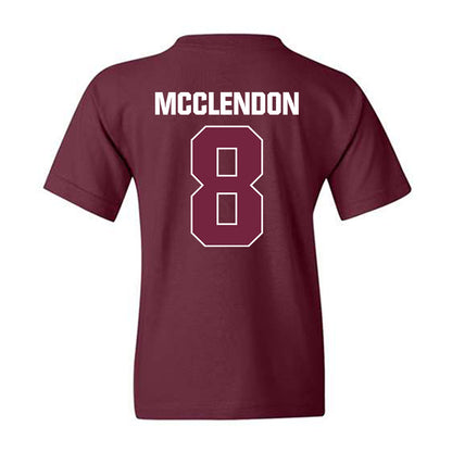 SIU Carbondale - NCAA Football : Jeremiah McClendon - Classic Shersey Youth T-Shirt-1