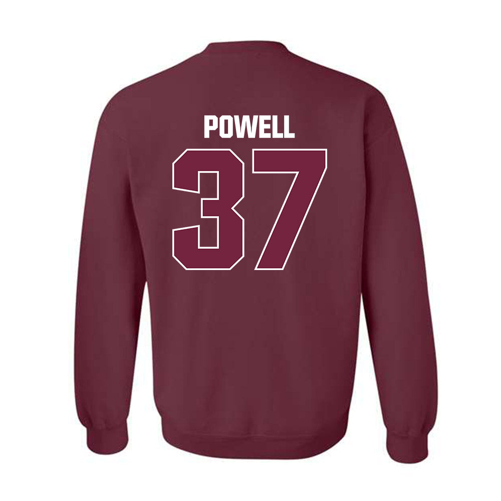SIU Carbondale - NCAA Football : Aj Powell - Classic Shersey Crewneck Sweatshirt-1