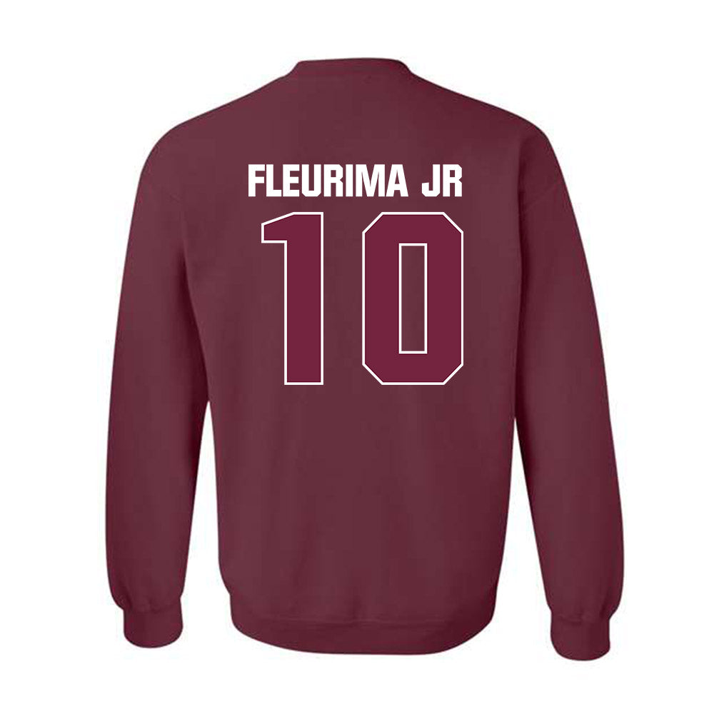 SIU Carbondale - NCAA Football : Bernadin Fleurima Jr - Classic Shersey Crewneck Sweatshirt-1