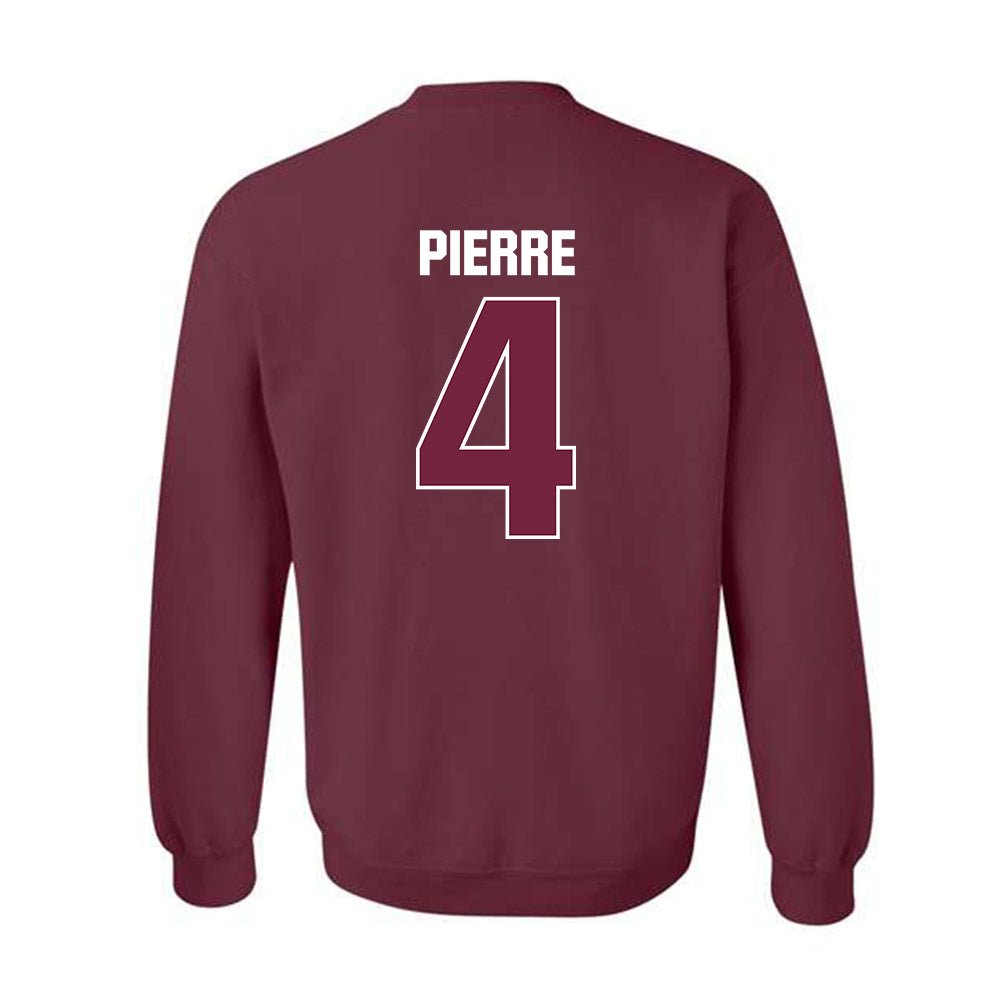 SIU Carbondale - NCAA Football : Vinkevus Pierre - Classic Shersey Crewneck Sweatshirt-1