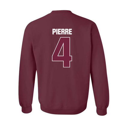 SIU Carbondale - NCAA Football : Vinkevus Pierre - Classic Shersey Crewneck Sweatshirt-1