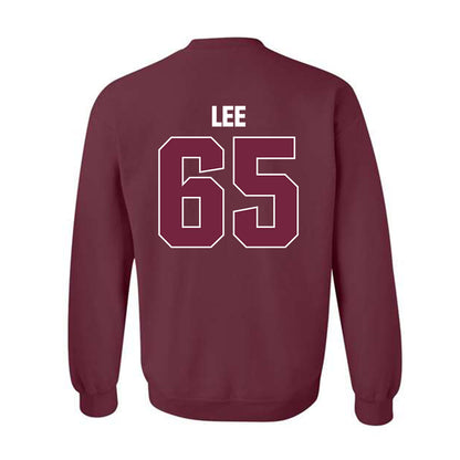 SIU Carbondale - NCAA Football : Owen Lee - Classic Shersey Crewneck Sweatshirt-1