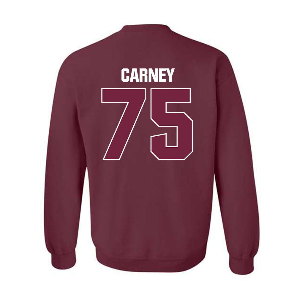 SIU Carbondale - NCAA Football : Kate Carney - Classic Shersey Crewneck Sweatshirt-1