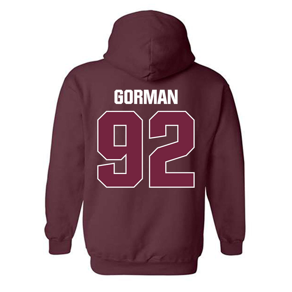 SIU Carbondale - NCAA Football : Elijah Gorman - Classic Shersey Hooded Sweatshirt-1