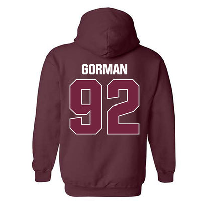 SIU Carbondale - NCAA Football : Elijah Gorman - Classic Shersey Hooded Sweatshirt-1