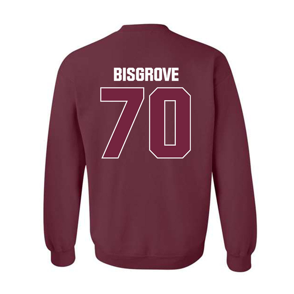 SIU Carbondale - NCAA Football : Brendan Bisgrove - Classic Shersey Crewneck Sweatshirt-1