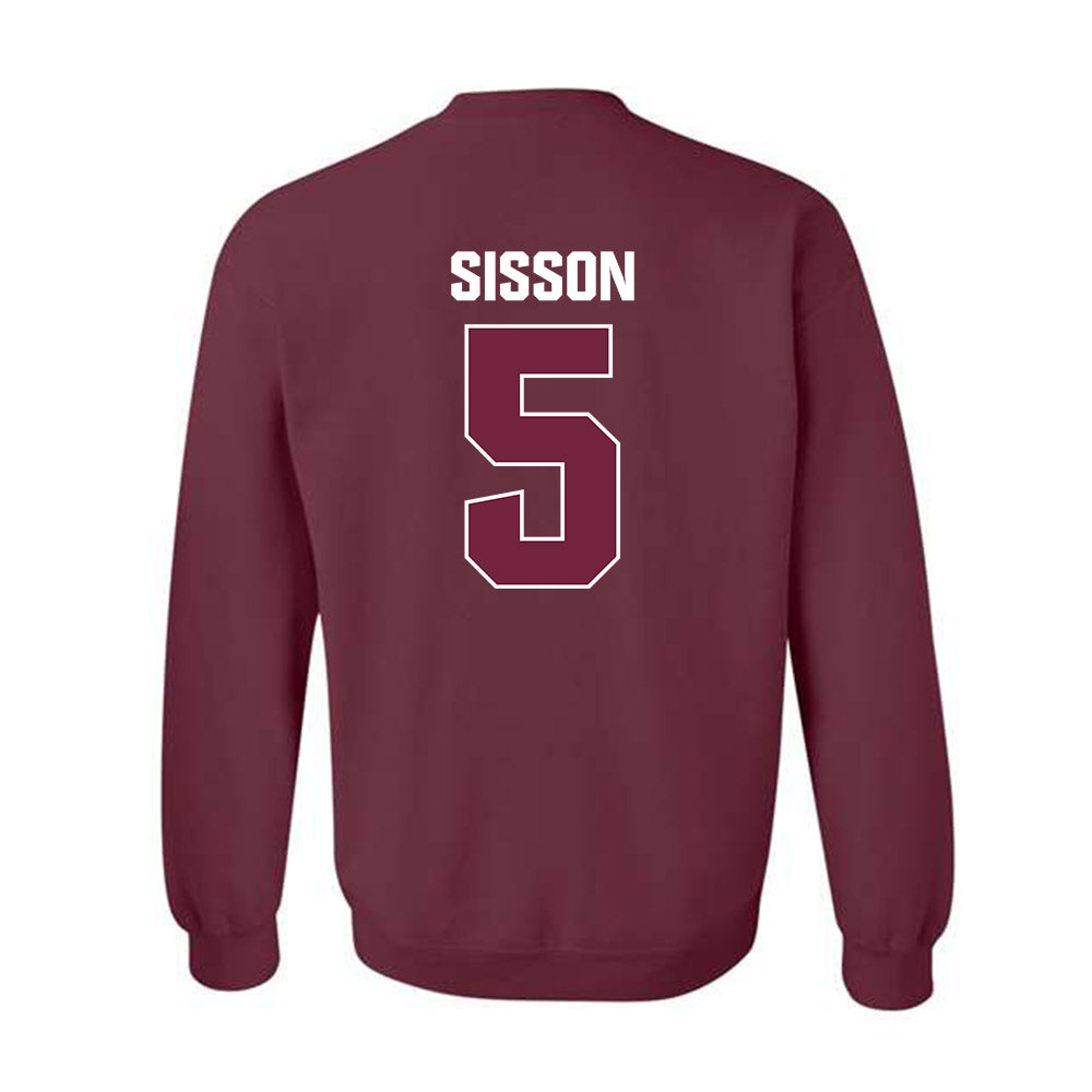 SIU Carbondale - NCAA Football : Blayne Sisson - Classic Shersey Crewneck Sweatshirt-1