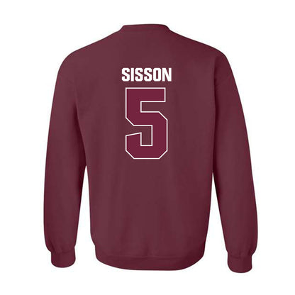 SIU Carbondale - NCAA Football : Blayne Sisson - Classic Shersey Crewneck Sweatshirt-1