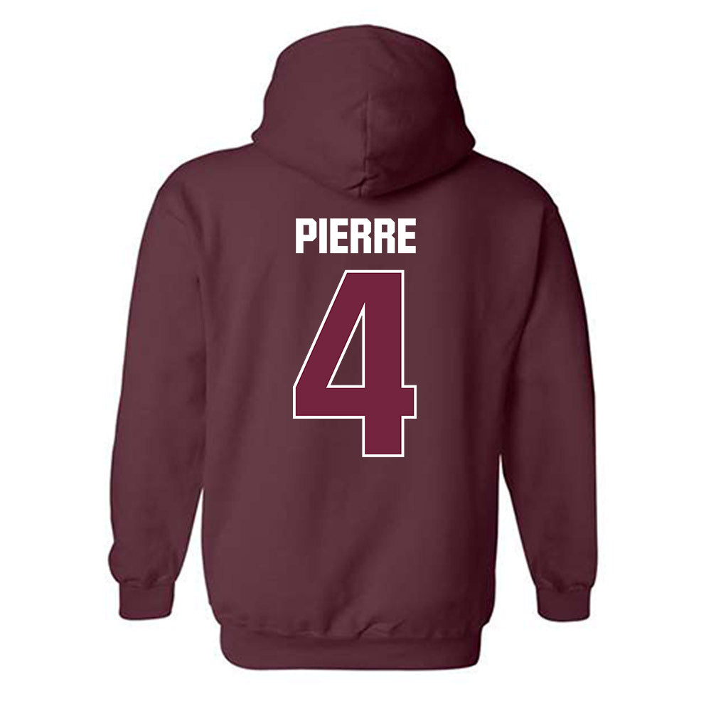 SIU Carbondale - NCAA Football : Vinkevus Pierre - Classic Shersey Hooded Sweatshirt-1