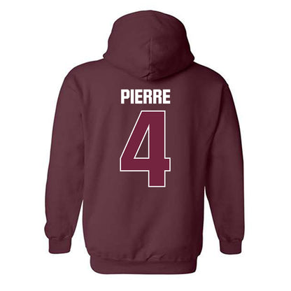 SIU Carbondale - NCAA Football : Vinkevus Pierre - Classic Shersey Hooded Sweatshirt-1
