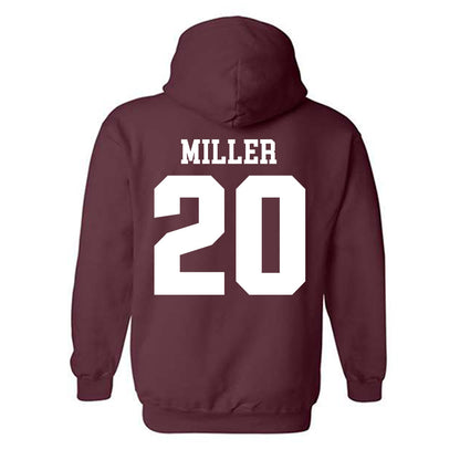 SIU Carbondale - NCAA Baseball : Charlie Miller - Classic Shersey Hooded Sweatshirt-1
