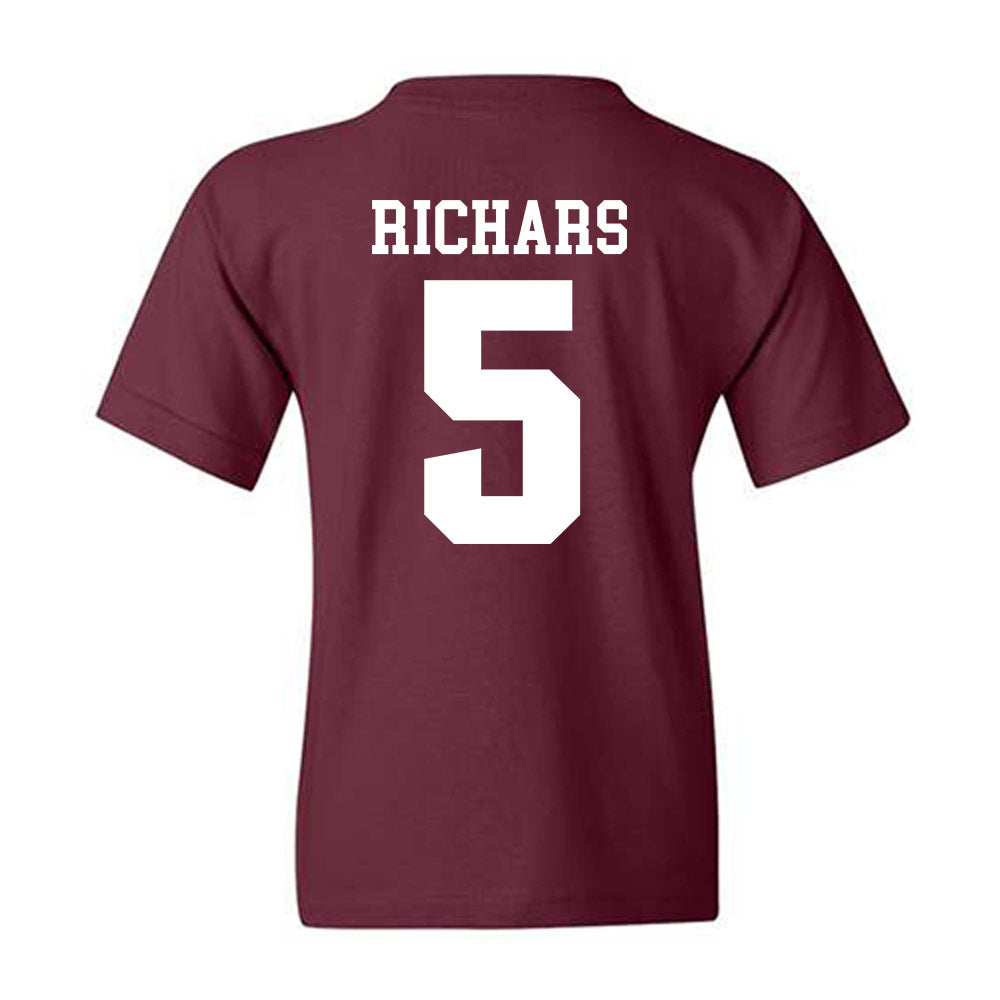 SIU Carbondale - NCAA Baseball : Grant Richars - Classic Shersey Youth T-Shirt-1