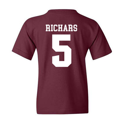 SIU Carbondale - NCAA Baseball : Grant Richars - Classic Shersey Youth T-Shirt-1