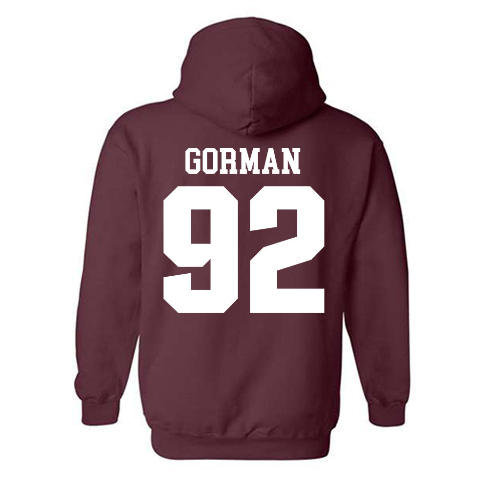 SIU Carbondale - NCAA Football : Elijah Gorman - Classic Shersey Hooded Sweatshirt-1