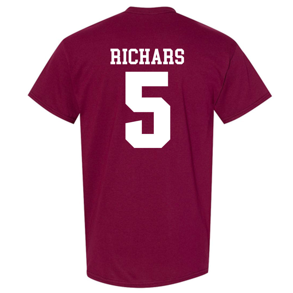 SIU Carbondale - NCAA Baseball : Grant Richars - Classic Shersey T-Shirt-1