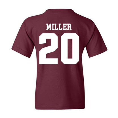 SIU Carbondale - NCAA Baseball : Charlie Miller - Classic Shersey Youth T-Shirt-1