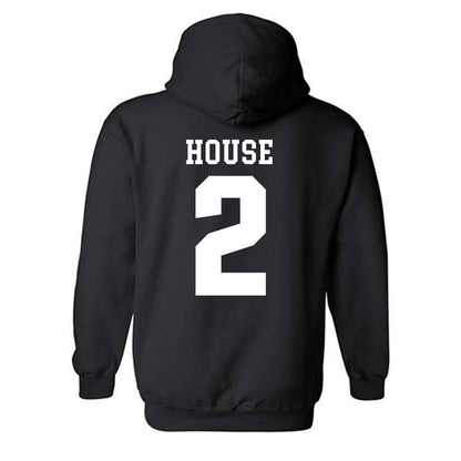 SIU Carbondale - NCAA Men's Basketball : Quelron House - Classic Shersey Hooded Sweatshirt-1