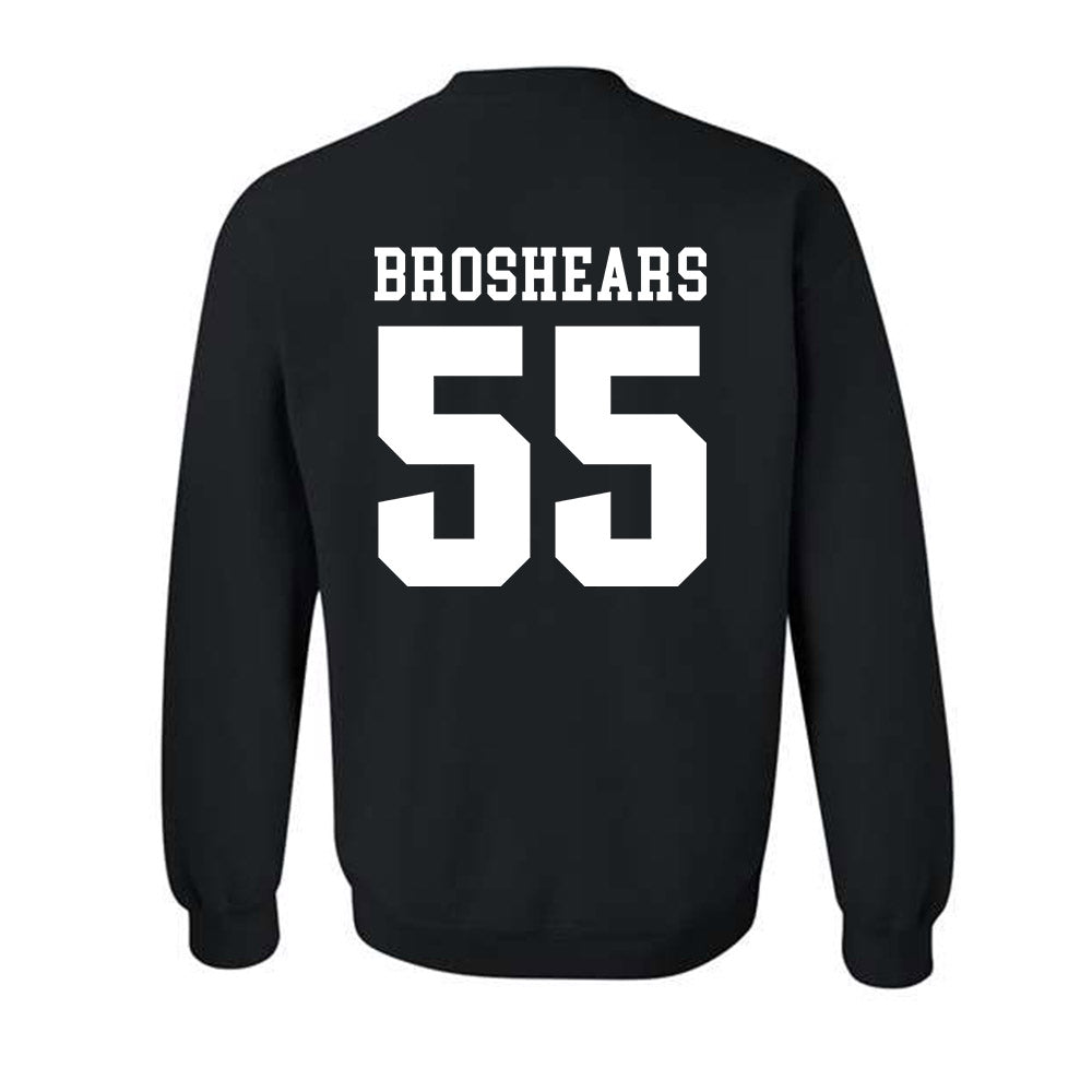 SIU Carbondale - NCAA Football : Alex Broshears - Classic Shersey Crewneck Sweatshirt-1