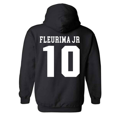 SIU Carbondale - NCAA Football : Bernadin Fleurima Jr - Classic Shersey Hooded Sweatshirt-1