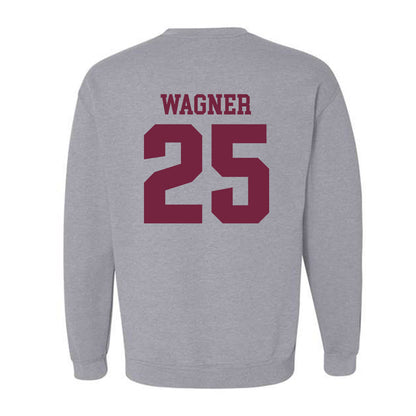 SIU Carbondale - NCAA Football : Kayleb Wagner - Classic Shersey Crewneck Sweatshirt-1