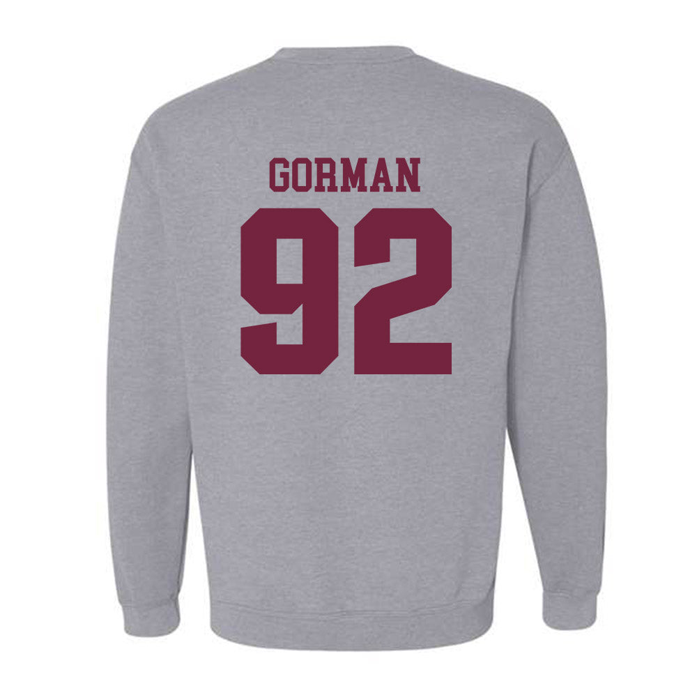 SIU Carbondale - NCAA Football : Elijah Gorman - Classic Shersey Crewneck Sweatshirt-1