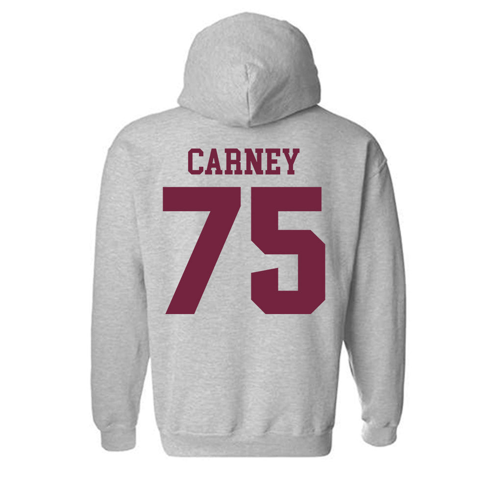 SIU Carbondale - NCAA Football : Kate Carney - Classic Shersey Hooded Sweatshirt-1