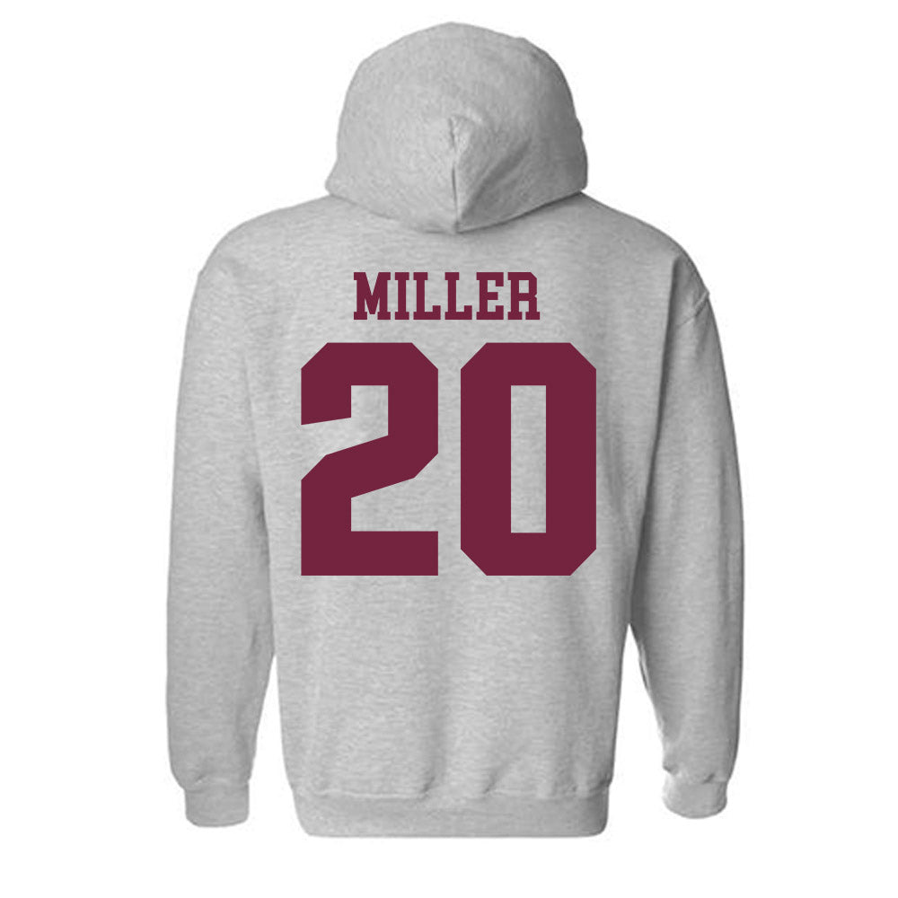 SIU Carbondale - NCAA Baseball : Charlie Miller - Classic Shersey Hooded Sweatshirt-1