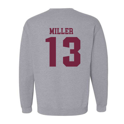 SIU Carbondale - NCAA Football : Camron Miller - Classic Shersey Crewneck Sweatshirt-1