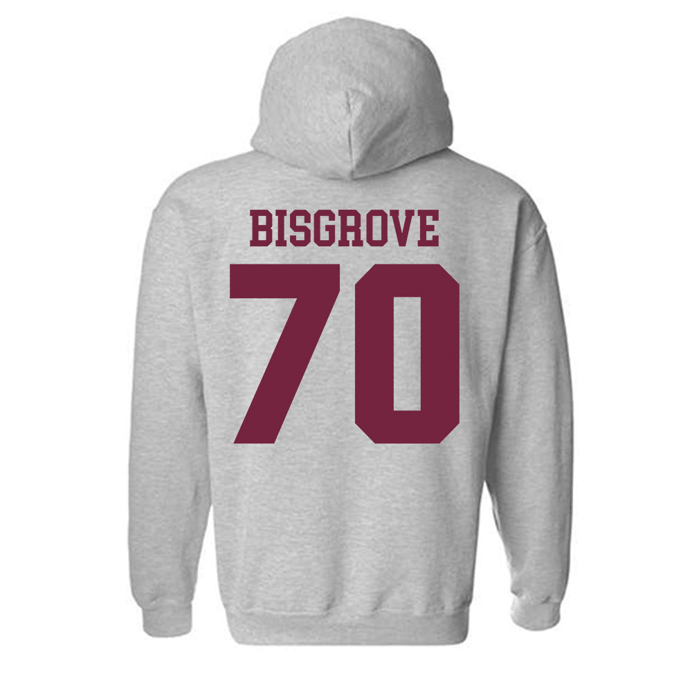 SIU Carbondale - NCAA Football : Brendan Bisgrove - Classic Shersey Hooded Sweatshirt-1