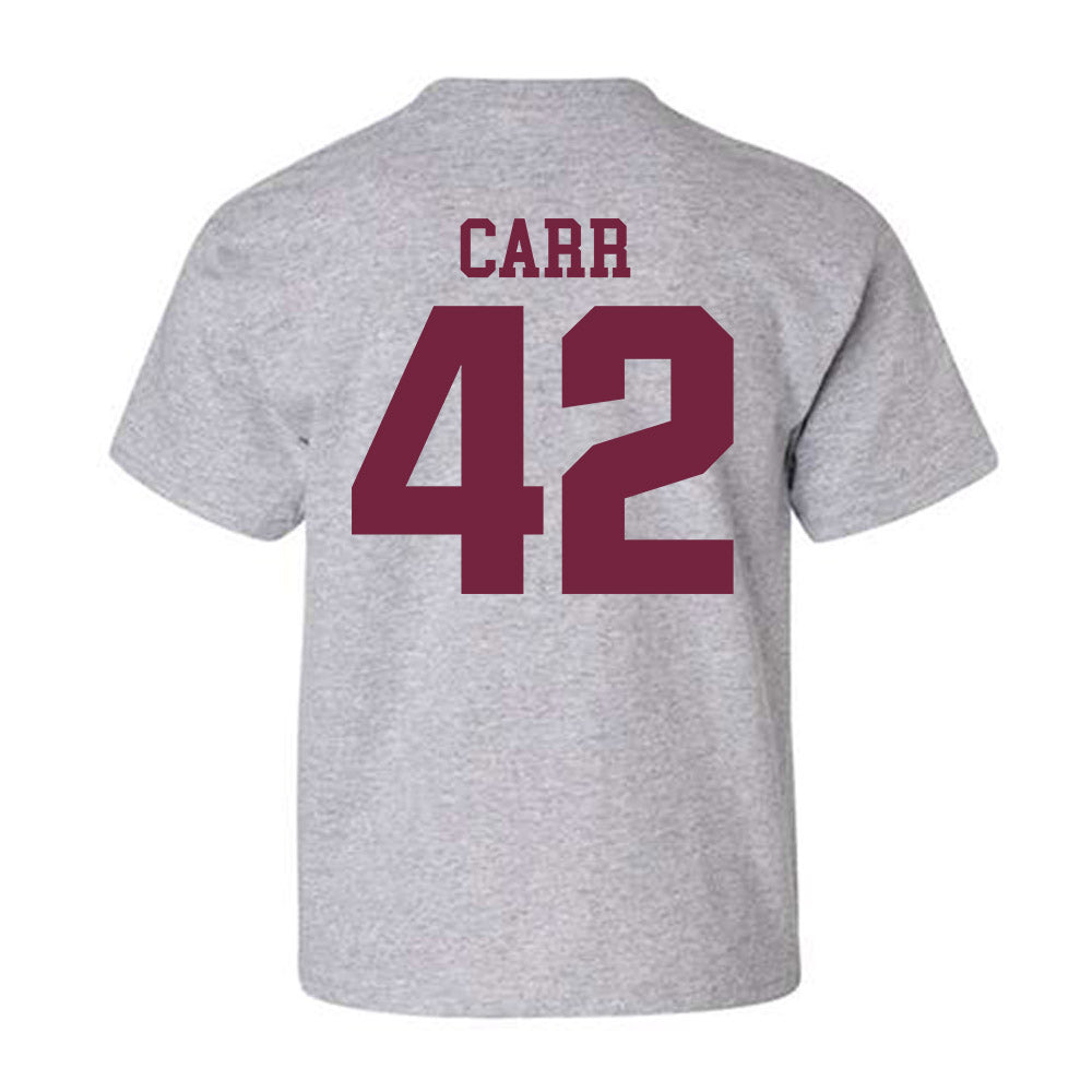 SIU Carbondale - NCAA Football : Patrick Carr - Classic Shersey Youth T-Shirt-1