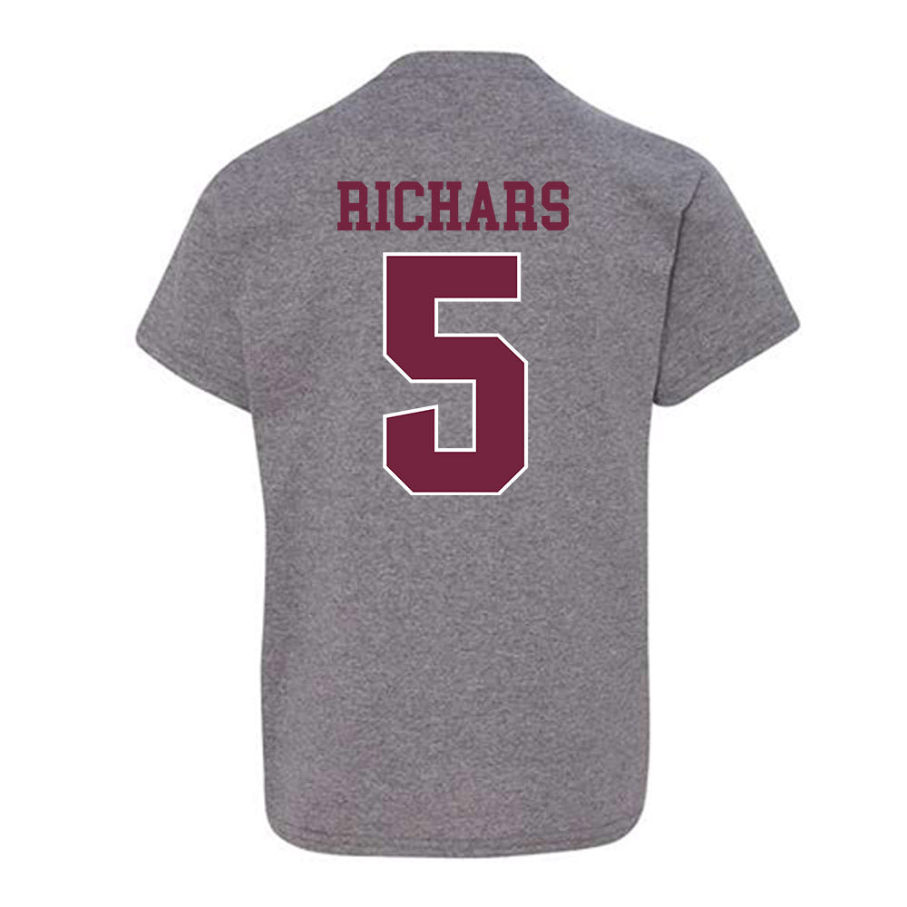 SIU Carbondale - NCAA Baseball : Grant Richars - Classic Shersey Youth T-Shirt-1