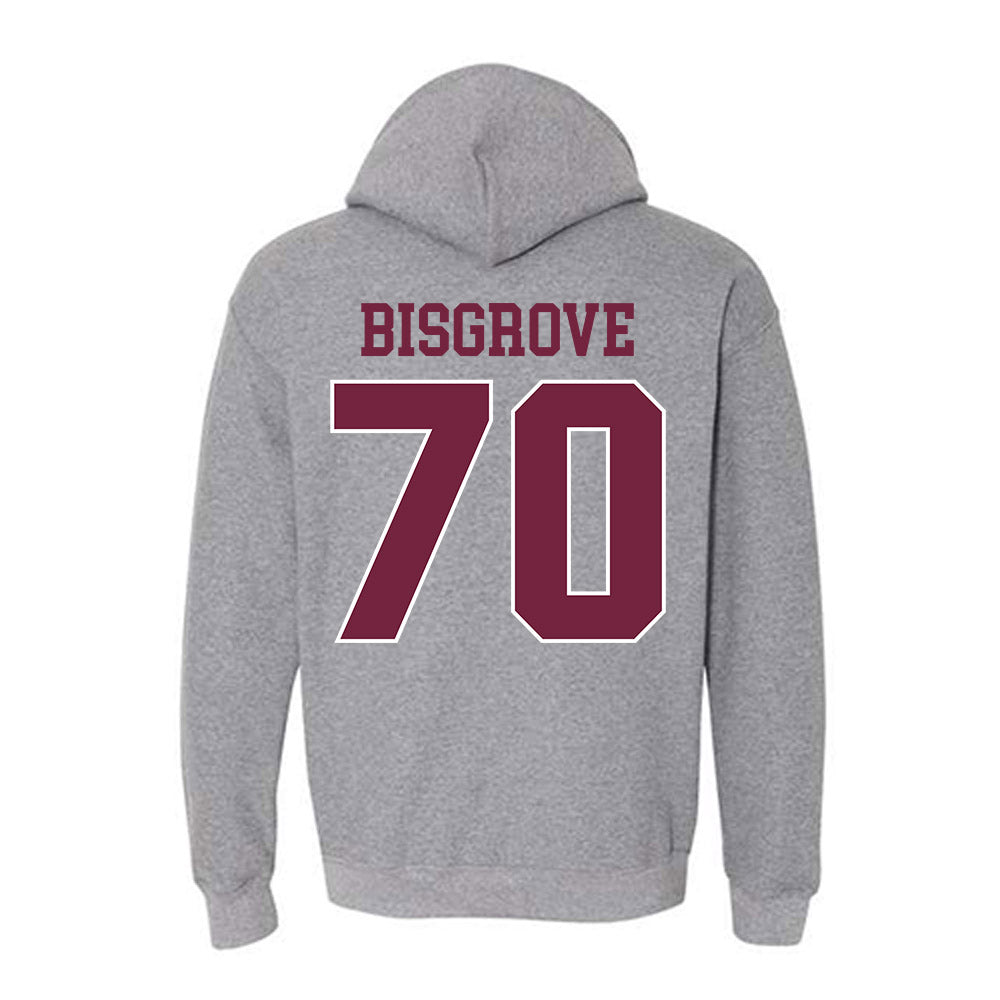 SIU Carbondale - NCAA Football : Brendan Bisgrove - Classic Shersey Hooded Sweatshirt-1