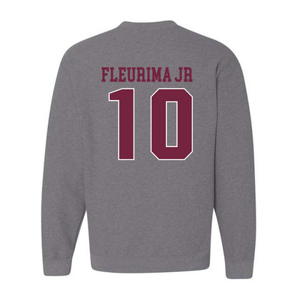 SIU Carbondale - NCAA Football : Bernadin Fleurima Jr - Classic Shersey Crewneck Sweatshirt-1