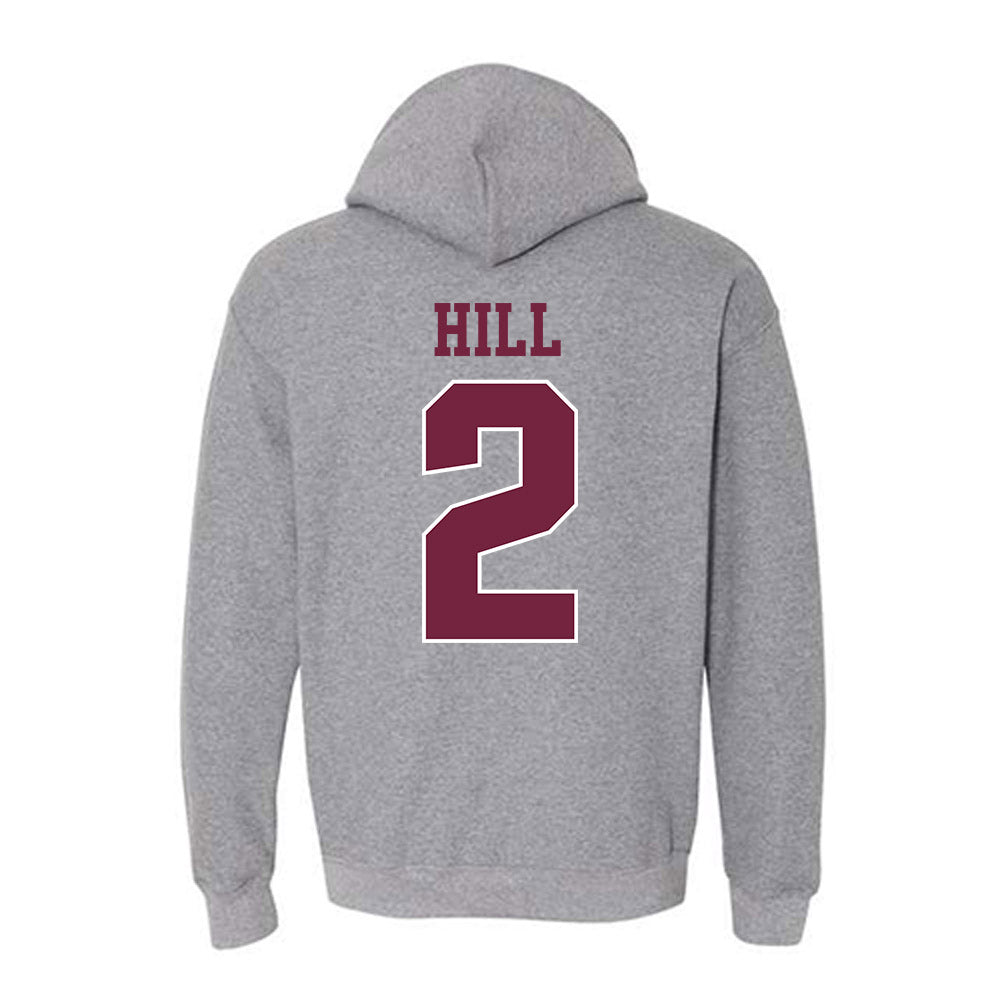 SIU Carbondale - NCAA Football : Naz Hill - Classic Shersey Hooded Sweatshirt-1