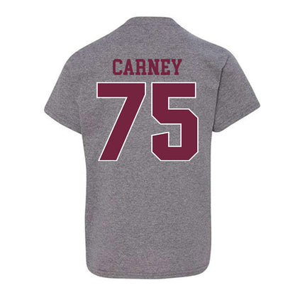 SIU Carbondale - NCAA Football : Kate Carney - Classic Shersey Youth T-Shirt-1