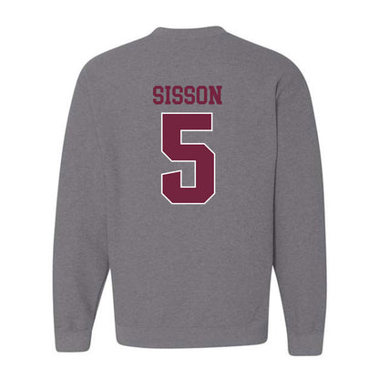 SIU Carbondale - NCAA Football : Blayne Sisson - Classic Shersey Crewneck Sweatshirt-1