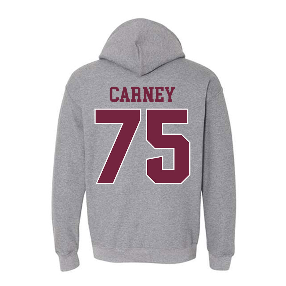 SIU Carbondale - NCAA Football : Kate Carney - Classic Shersey Hooded Sweatshirt-1
