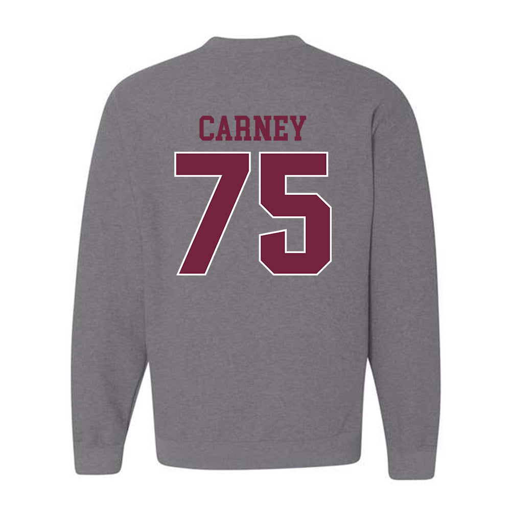 SIU Carbondale - NCAA Football : Kate Carney - Classic Shersey Crewneck Sweatshirt-1