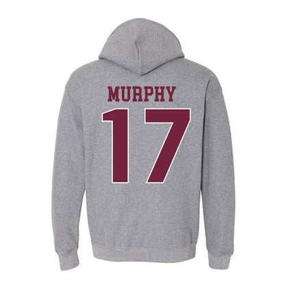 SIU Carbondale - NCAA Football : Tucker Murphy - Classic Shersey Hooded Sweatshirt-1