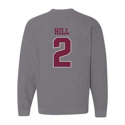 SIU Carbondale - NCAA Football : Naz Hill - Classic Shersey Crewneck Sweatshirt-1