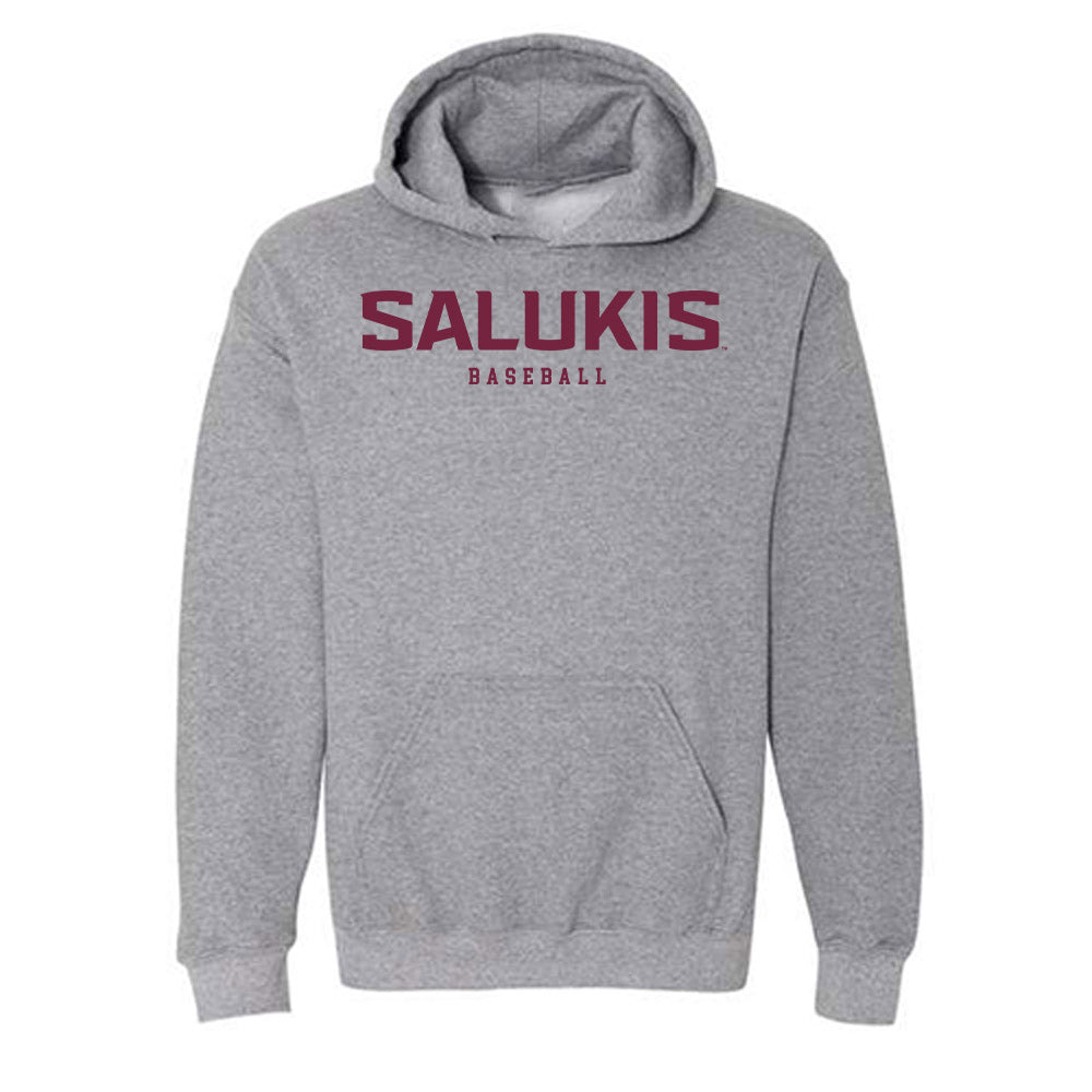 SIU Carbondale - NCAA Baseball : Andrew Evans - Classic Shersey Hooded Sweatshirt-0