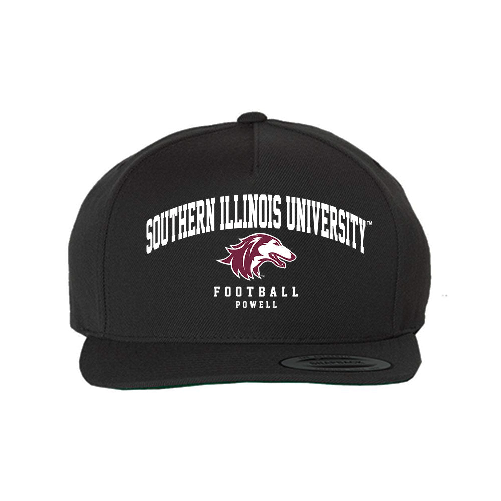 SIU Carbondale - NCAA Football : Aj Powell - Snapback Hat-0