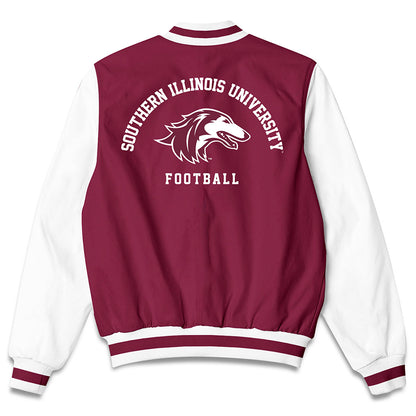 SIU Carbondale - NCAA Football : Kate Carney - Bomber Jacket-1
