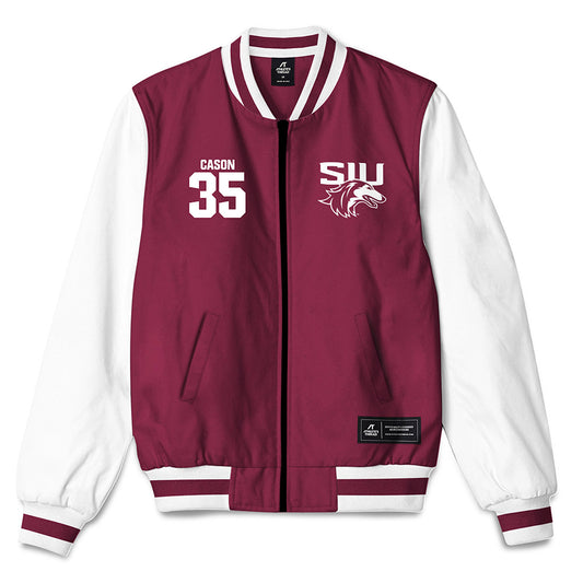 SIU Carbondale - NCAA Football : Cameron Cason - Bomber Jacket-0